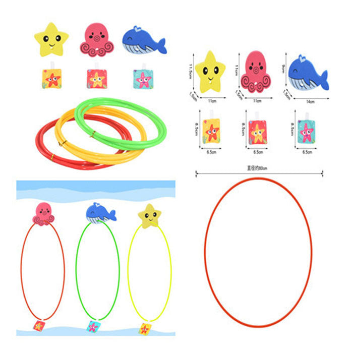 27PCS Pool Toys Games Set