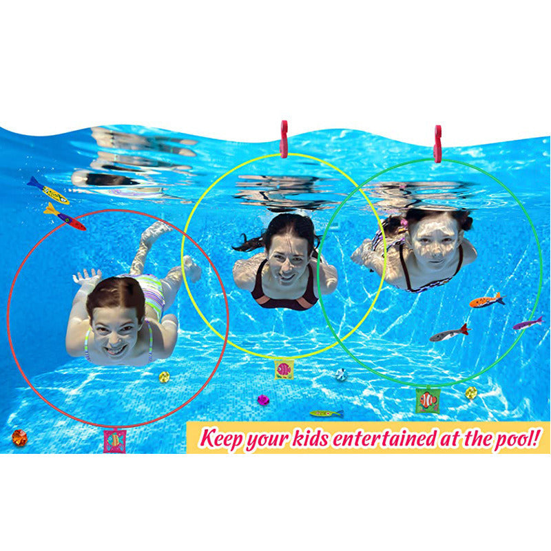 27PCS Pool Toys Games Set