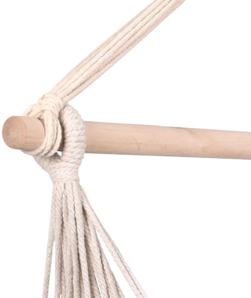 Hanging Rope Hammock l Chair Swing with Carrying Bag