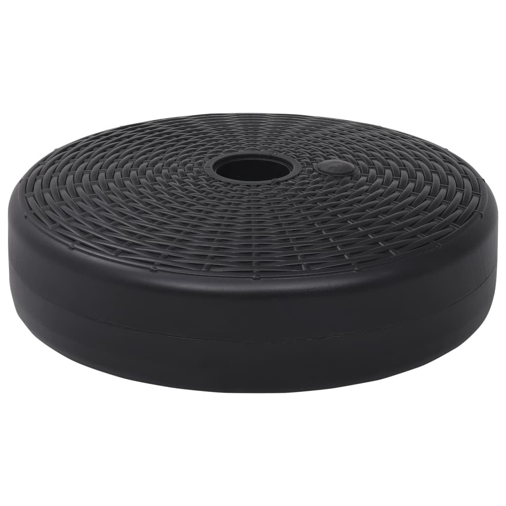 Umbrella Base Sand/Water Filled 6.3 gal Black