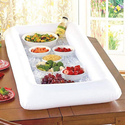 Inflatable Beer Table Ice Bucket Serving Salad Bar