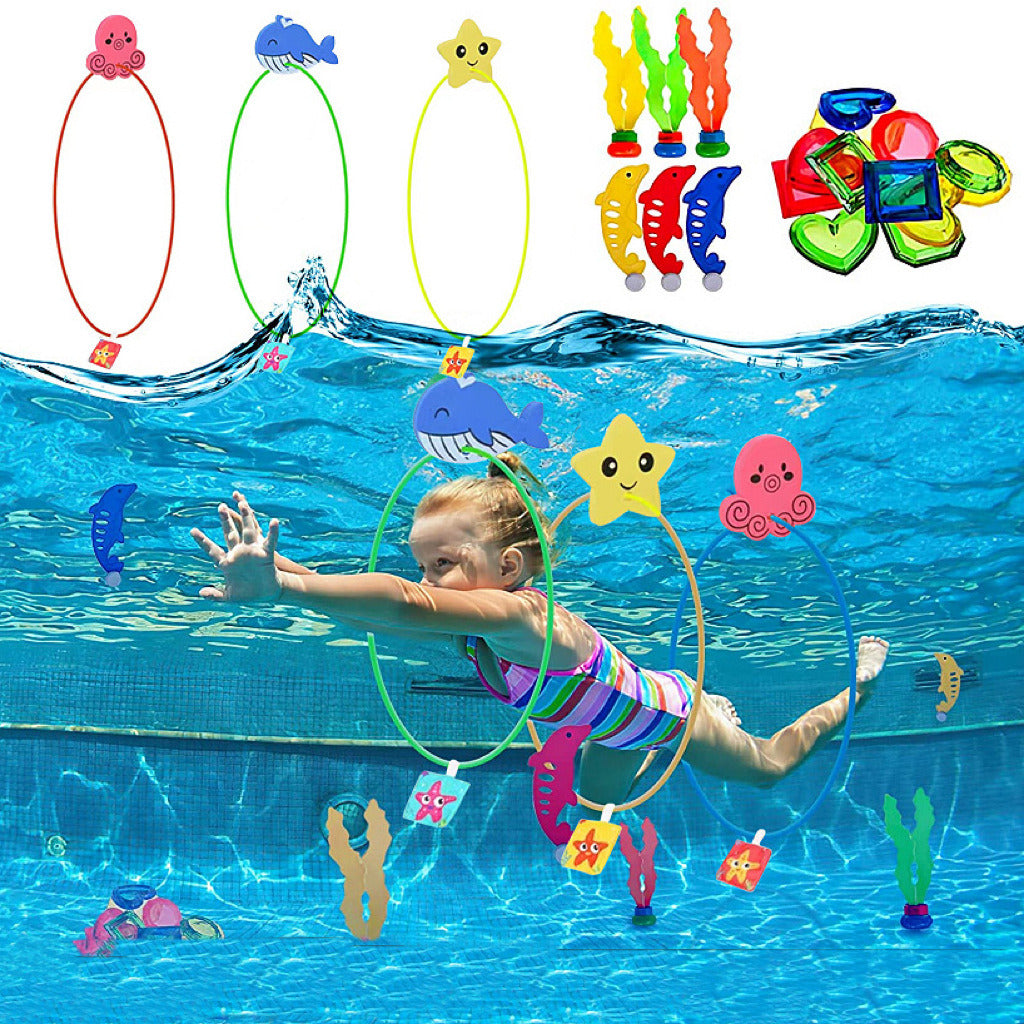 27PCS Pool Toys Games Set