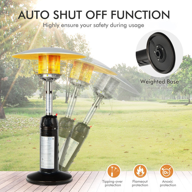 Portable Tabletop Propane Patio Standing Heater