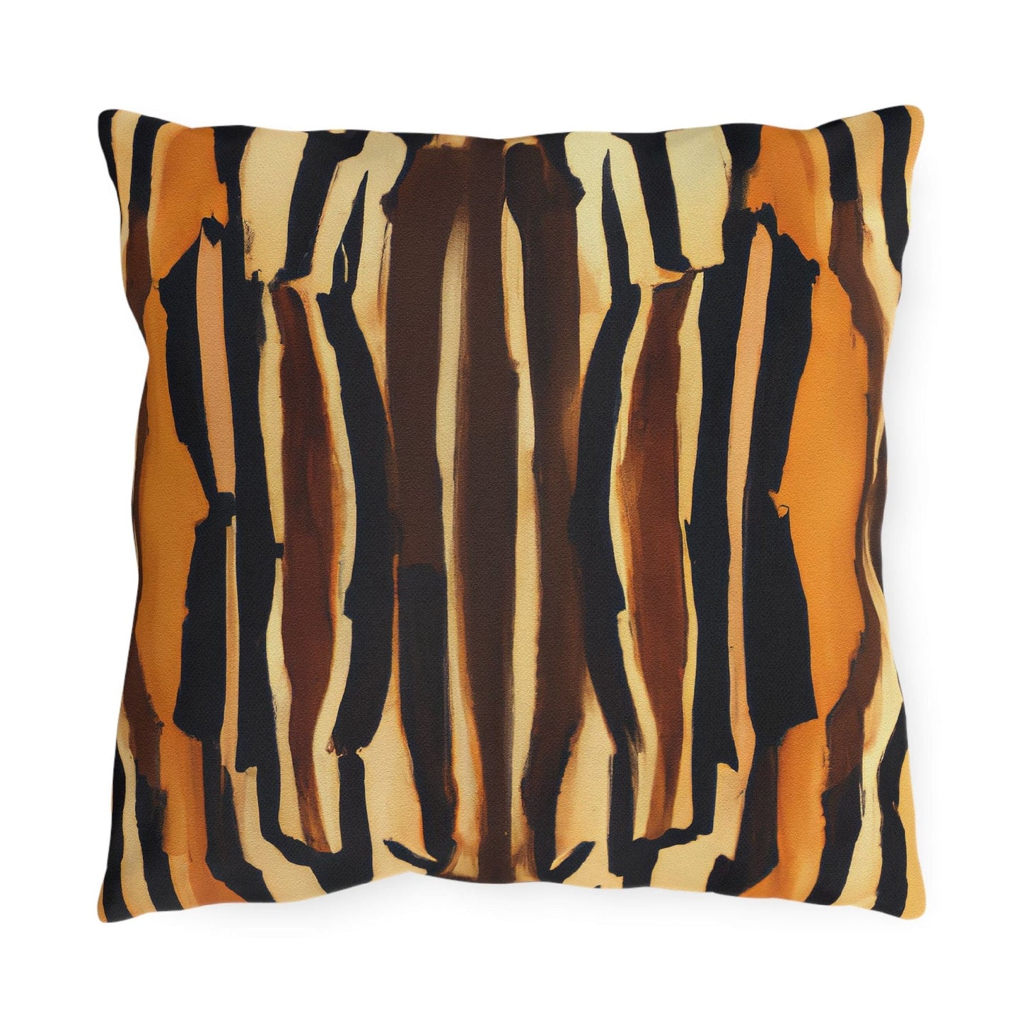 Decorative Outdoor Pillows With Zipper - Set Of 2